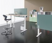 Photo : Bureau réglable en hauteur électriquement ALTIM